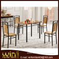 2015 4 seater wood dining table designs